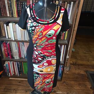 Anthropologie Libra Anthropologie artsy M vintage dress